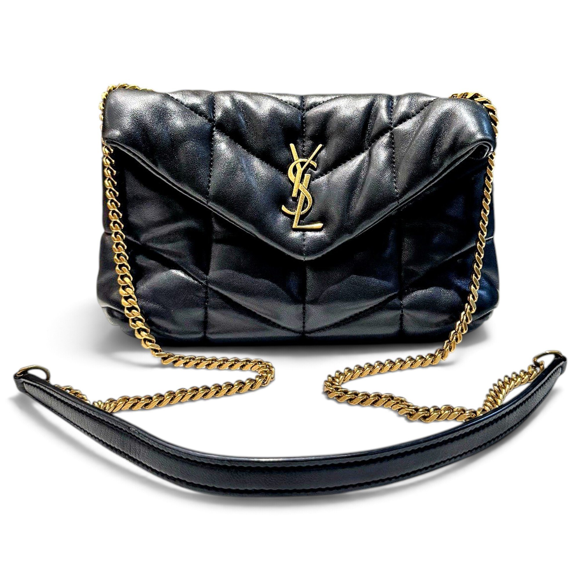 Loulou Puffer leather handbag