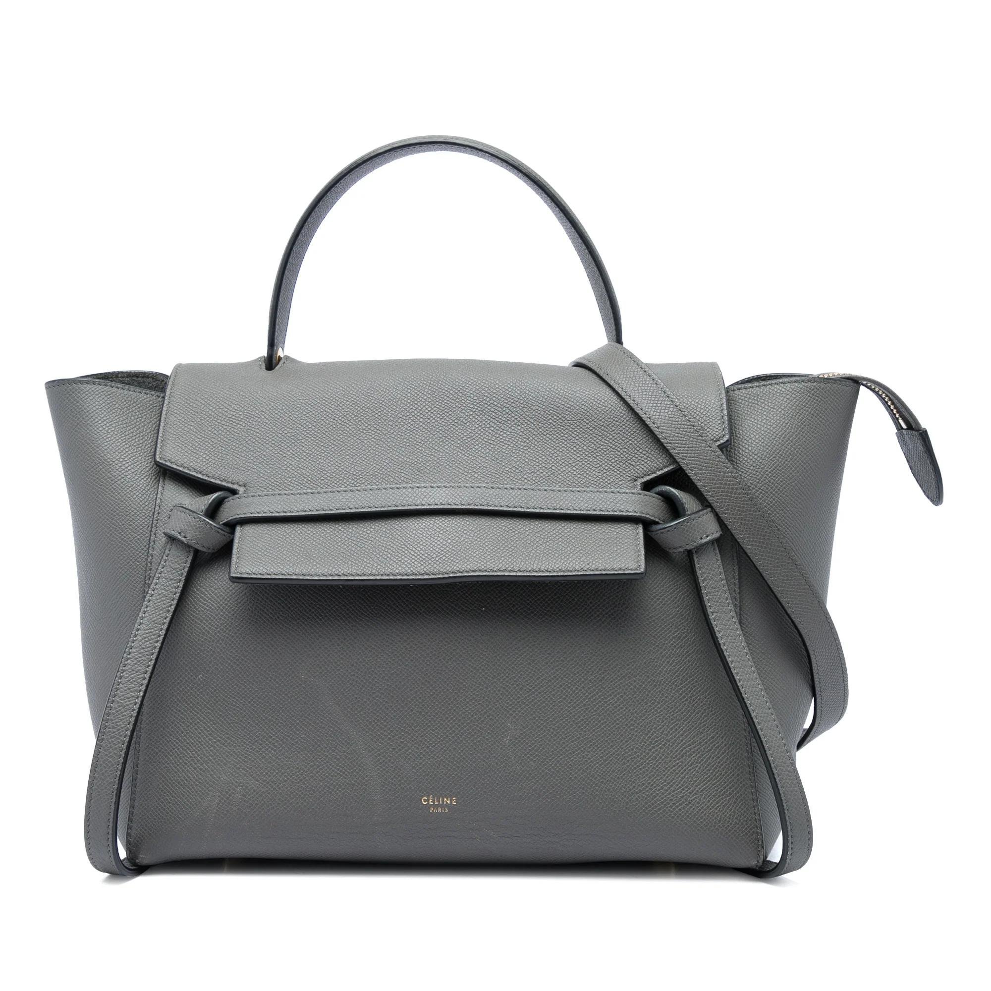 Belt pony-style calfskin handbag