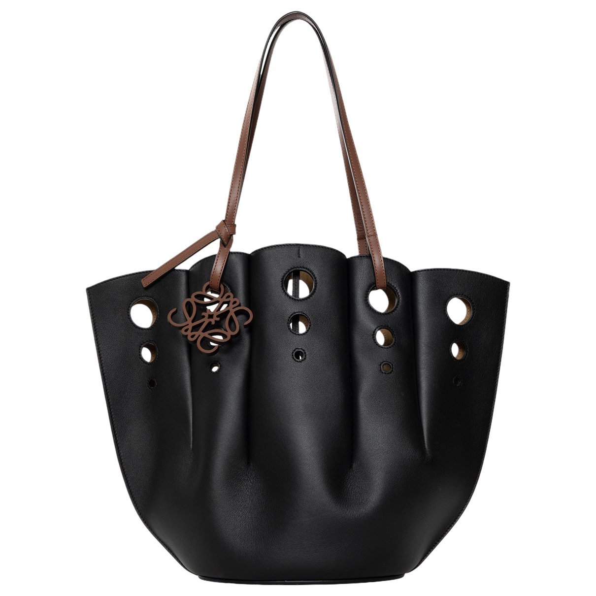Leather tote