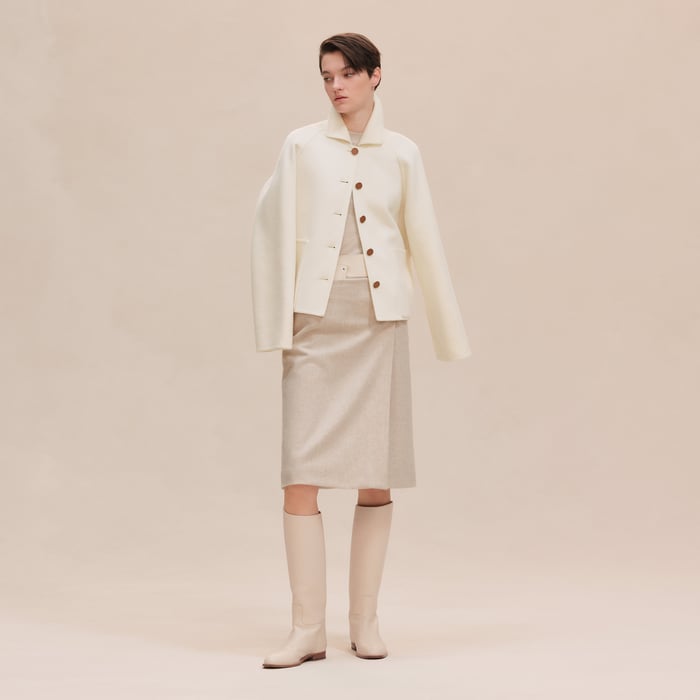 Blanc Naturel Cashmere Jacket