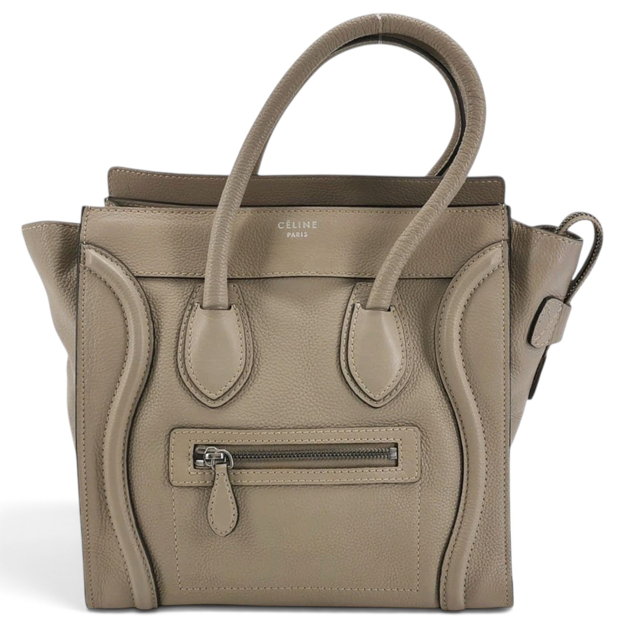 Luggage leather handbag
