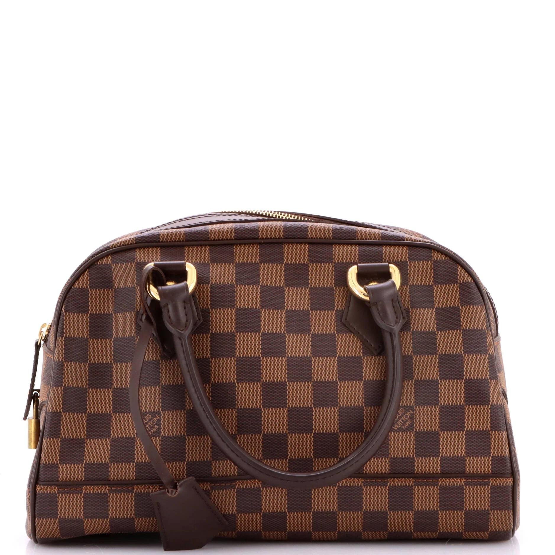 Duomo leather bowling bag