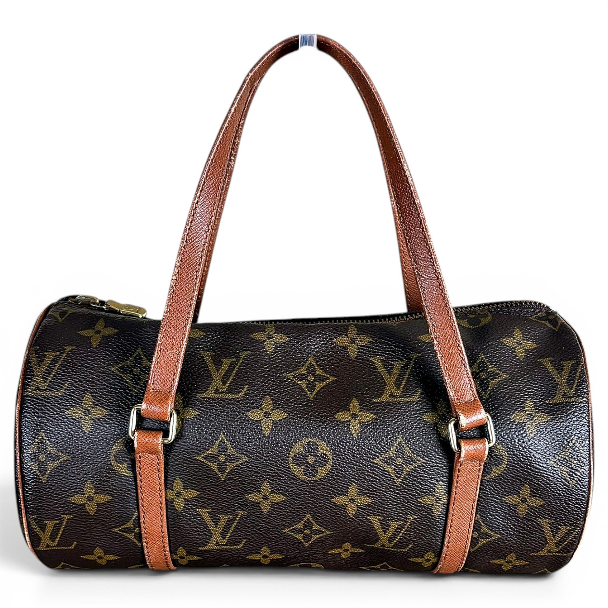 Papillon leather handbag