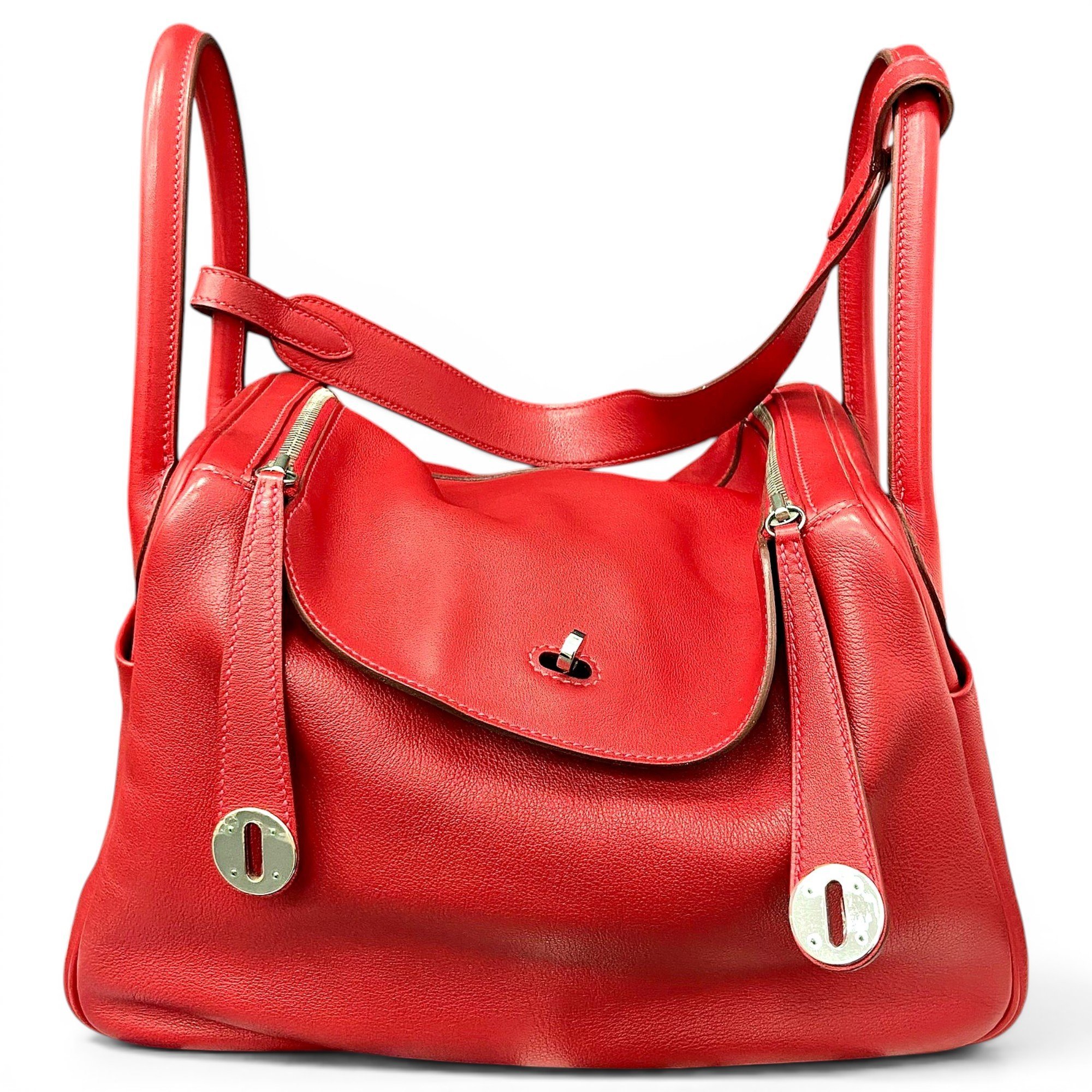 Lindy leather handbag