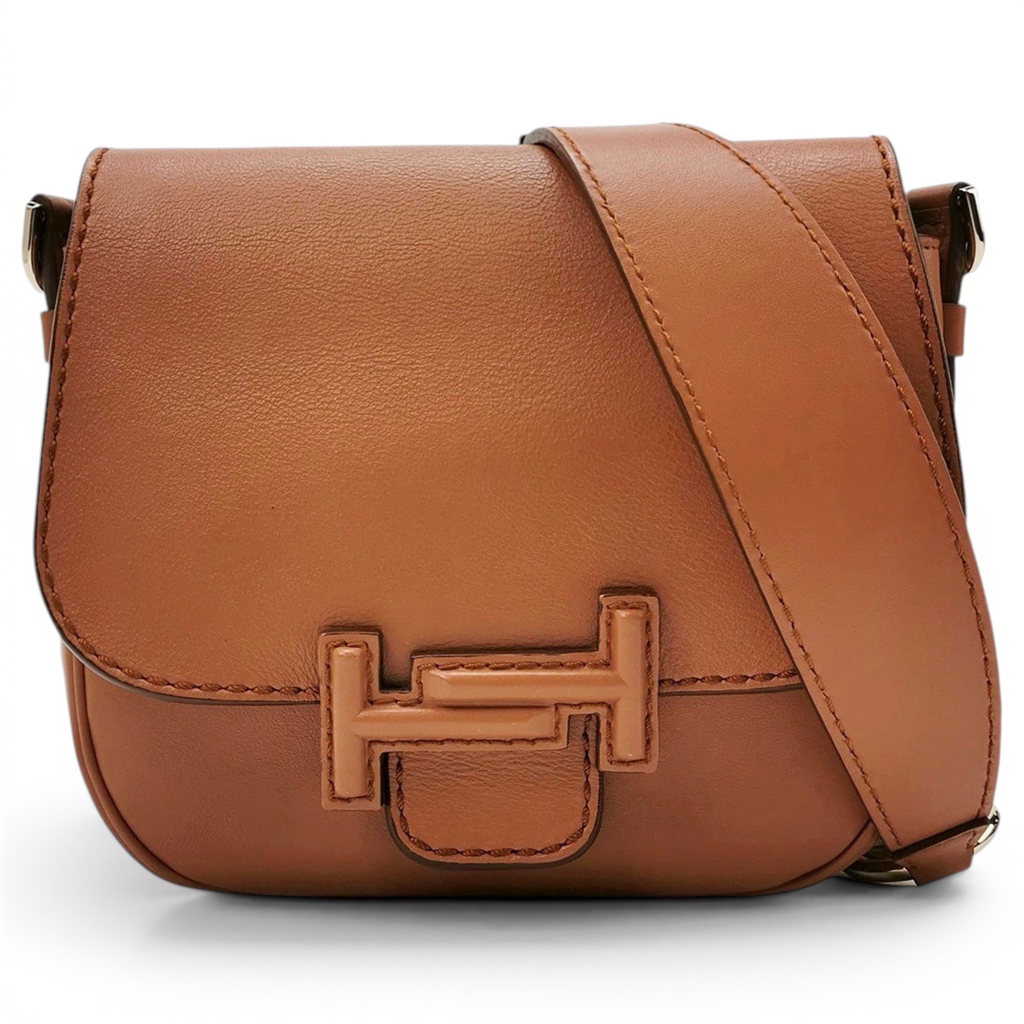 Leather crossbody bag