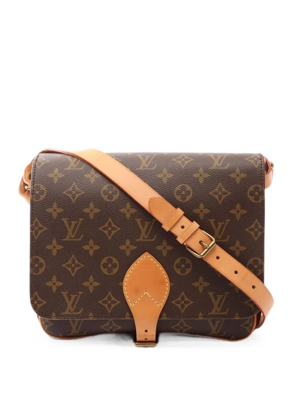 1990 Monogram Cartesier GM shoulder bag
