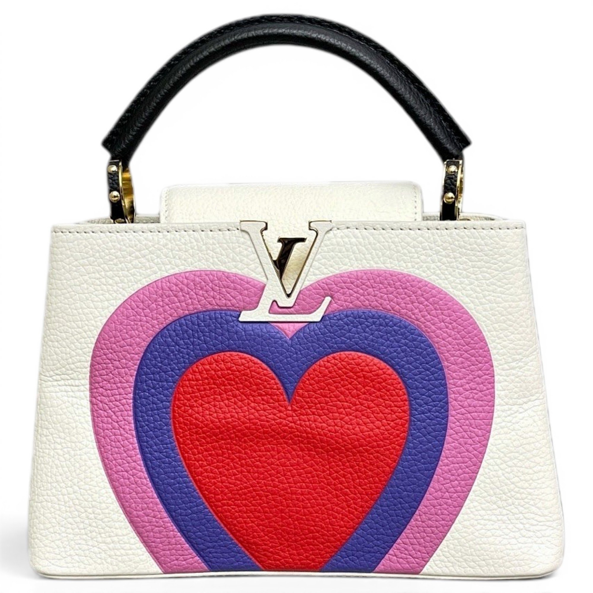 Capucines leather handbag