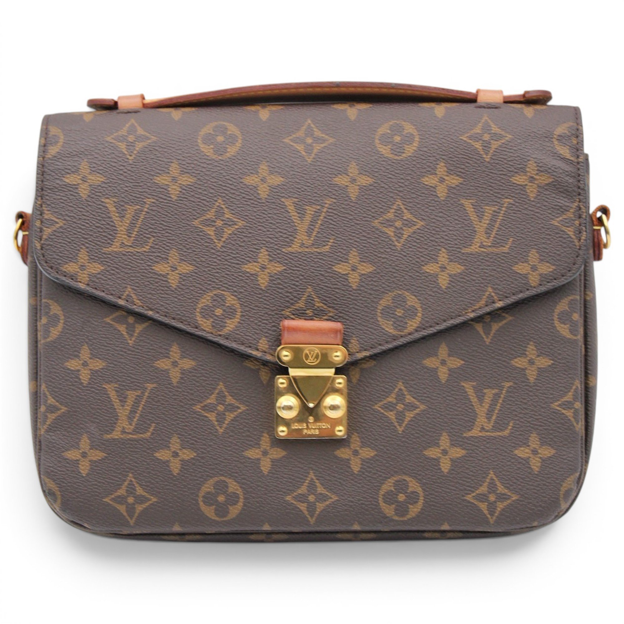 Metis leather handbag