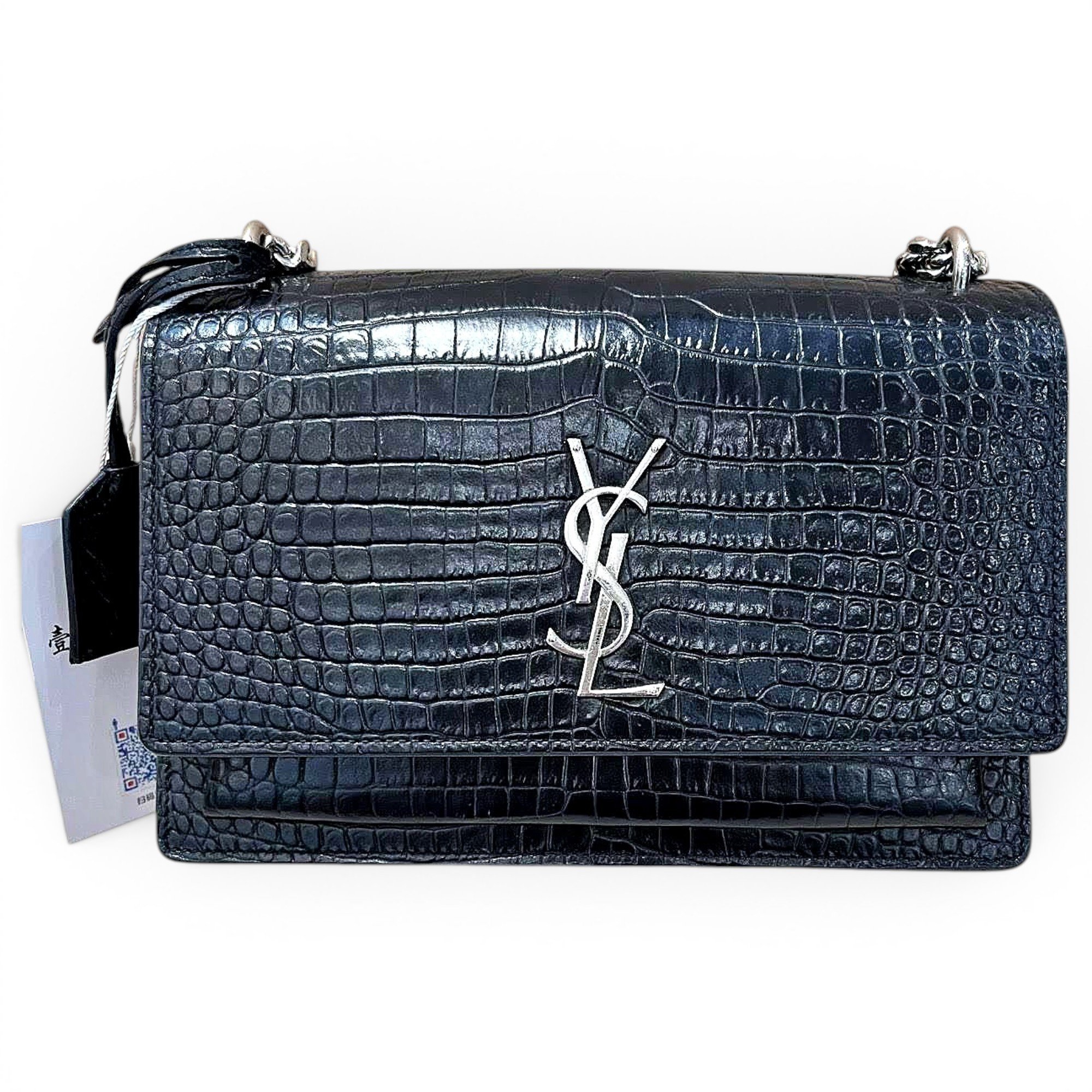Sunset leather handbag