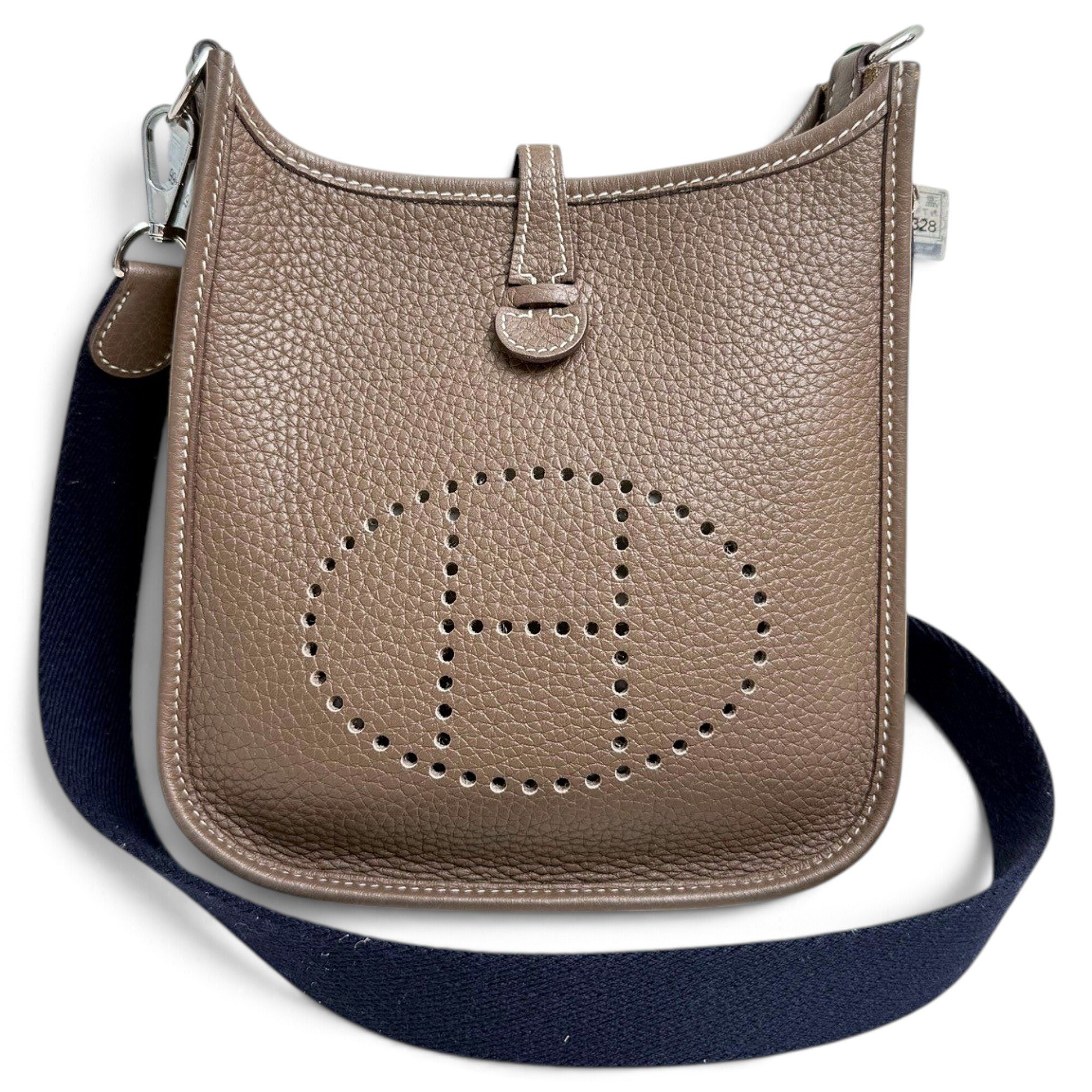 Evelyne leather handbag