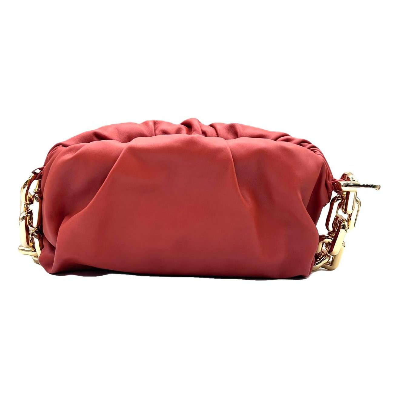 Chain Pouch leather handbag