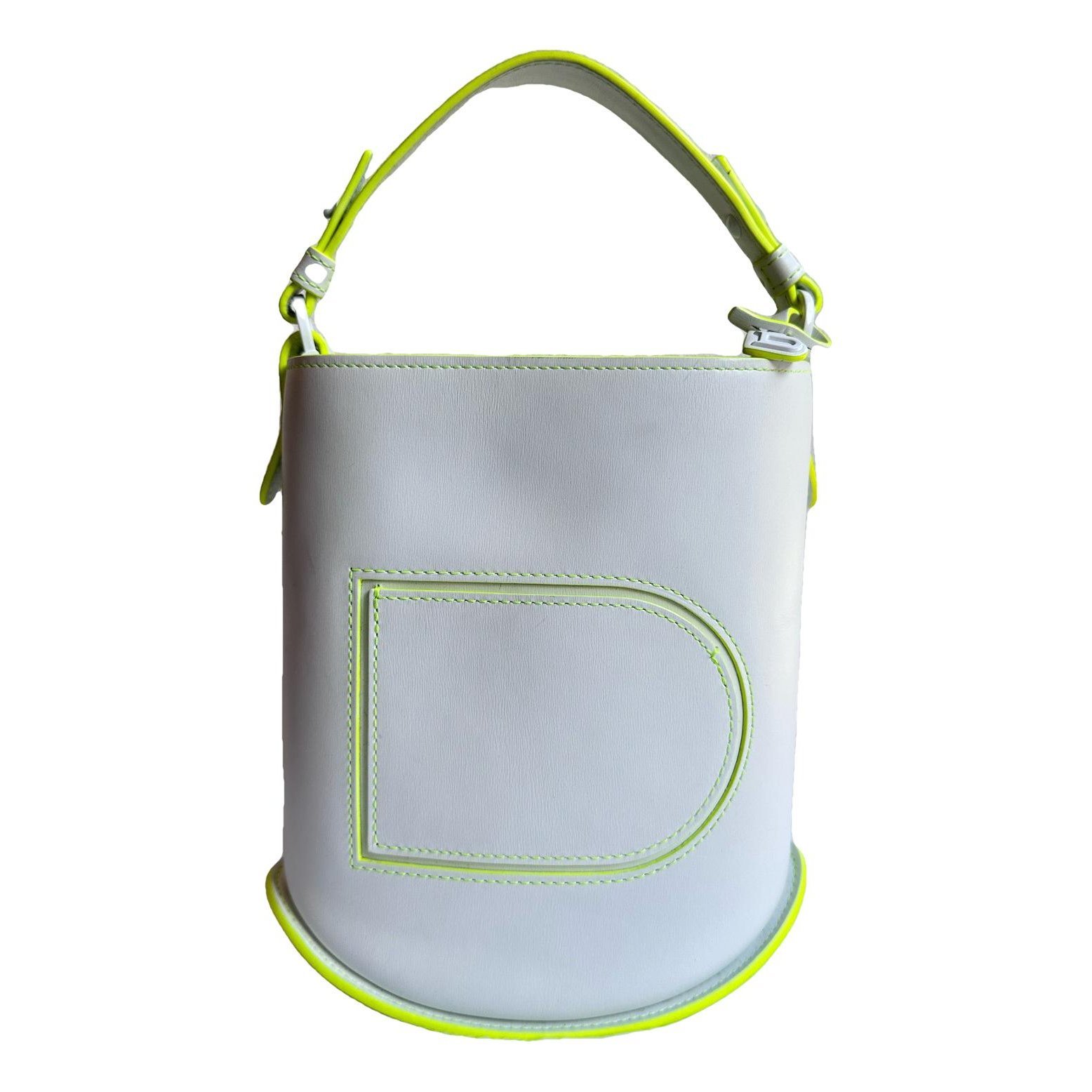 Pin leather handbag
