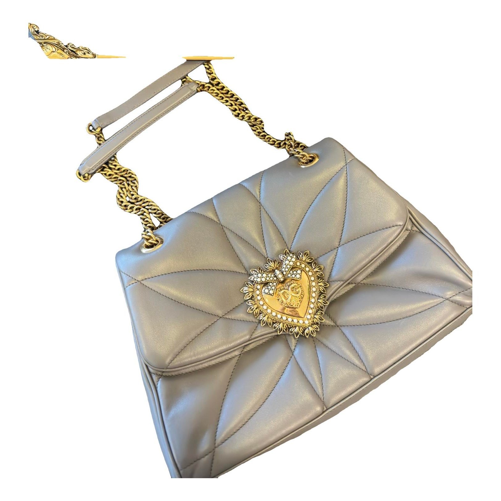 Dolce & Gabbana Devotion leather handbag
