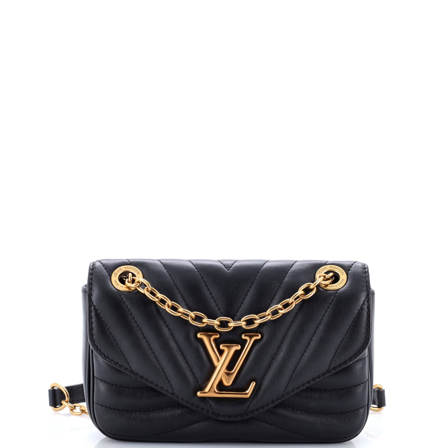 New Wave Chain Bag NM Quilted Leather PM