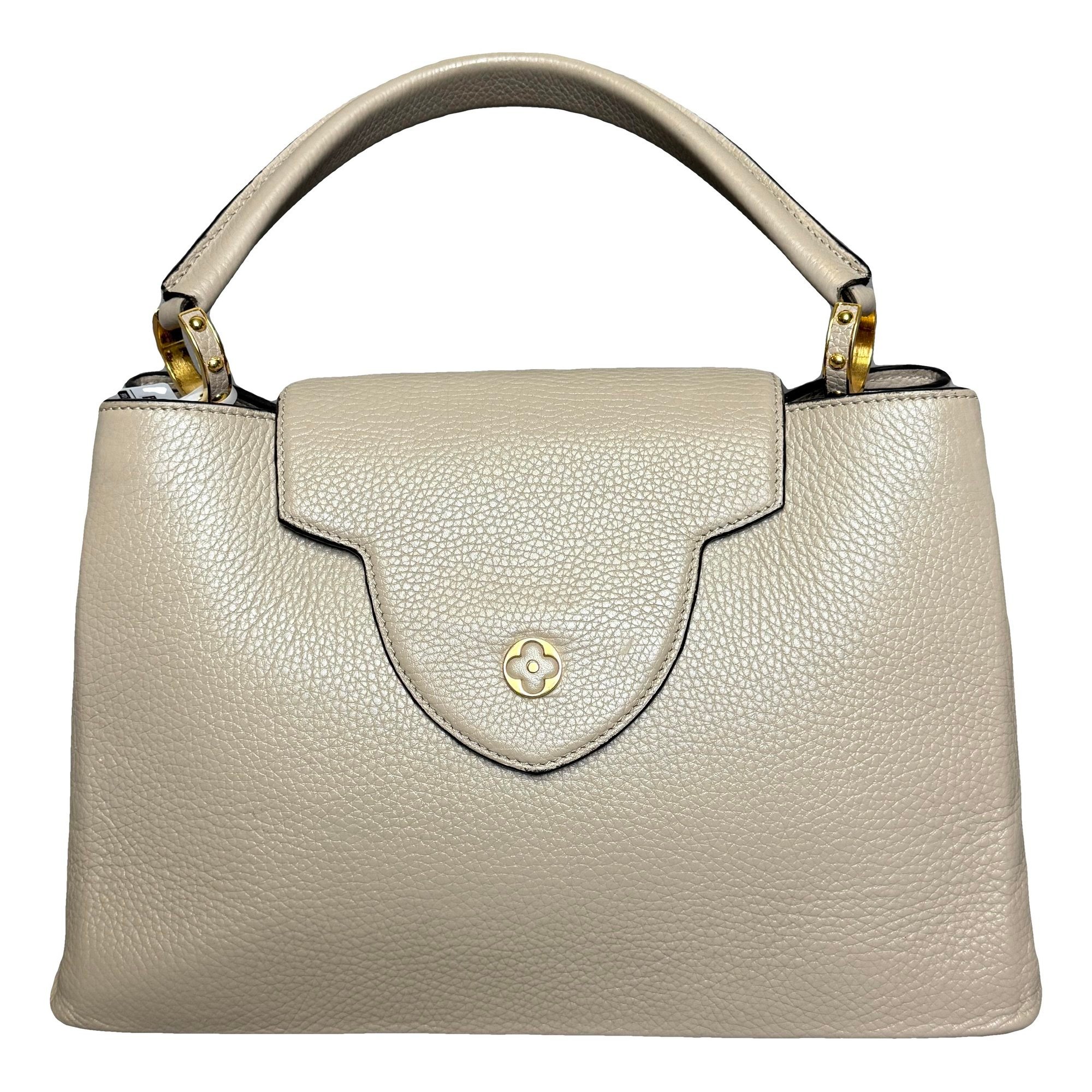 Capucines leather handbag