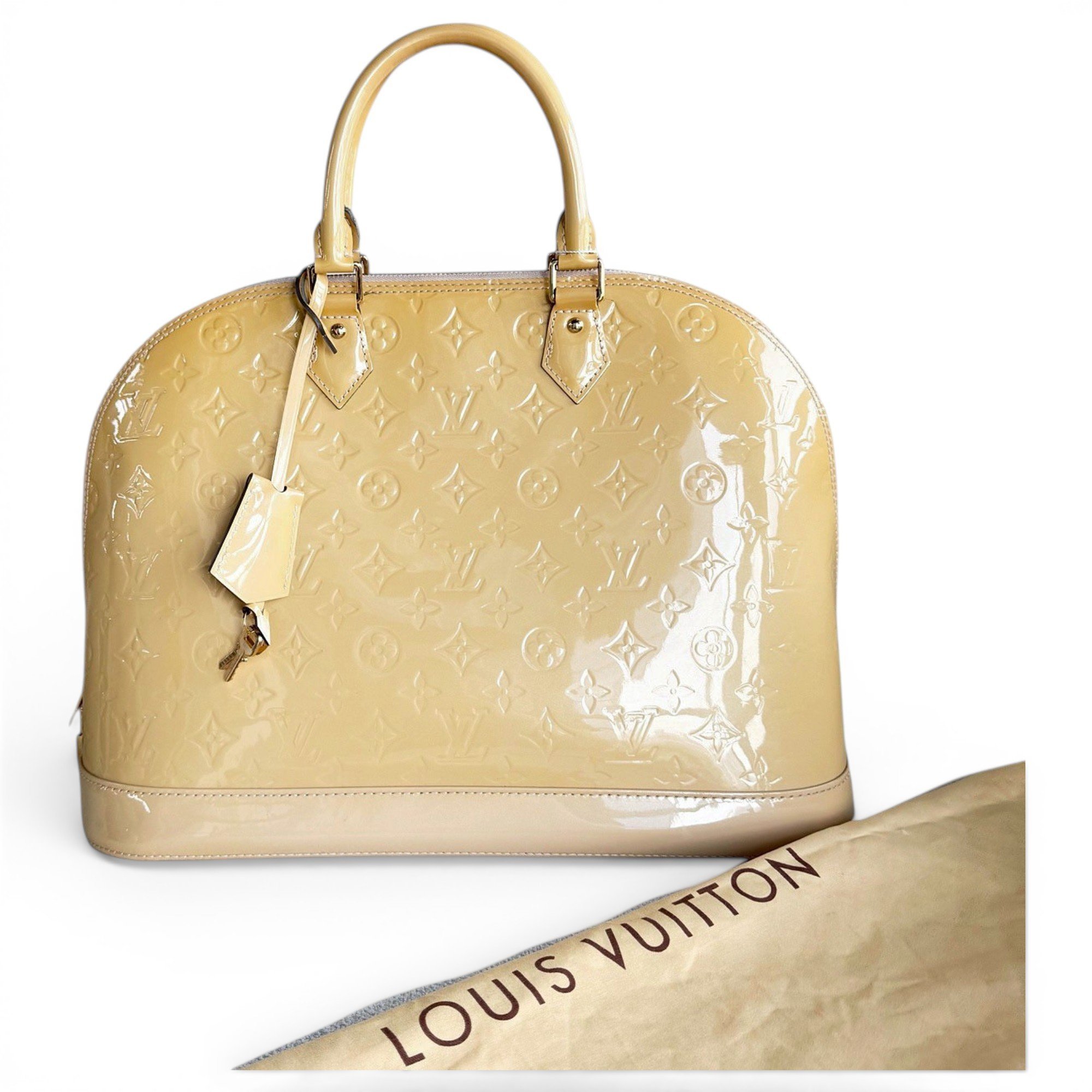 Alma leather handbag
