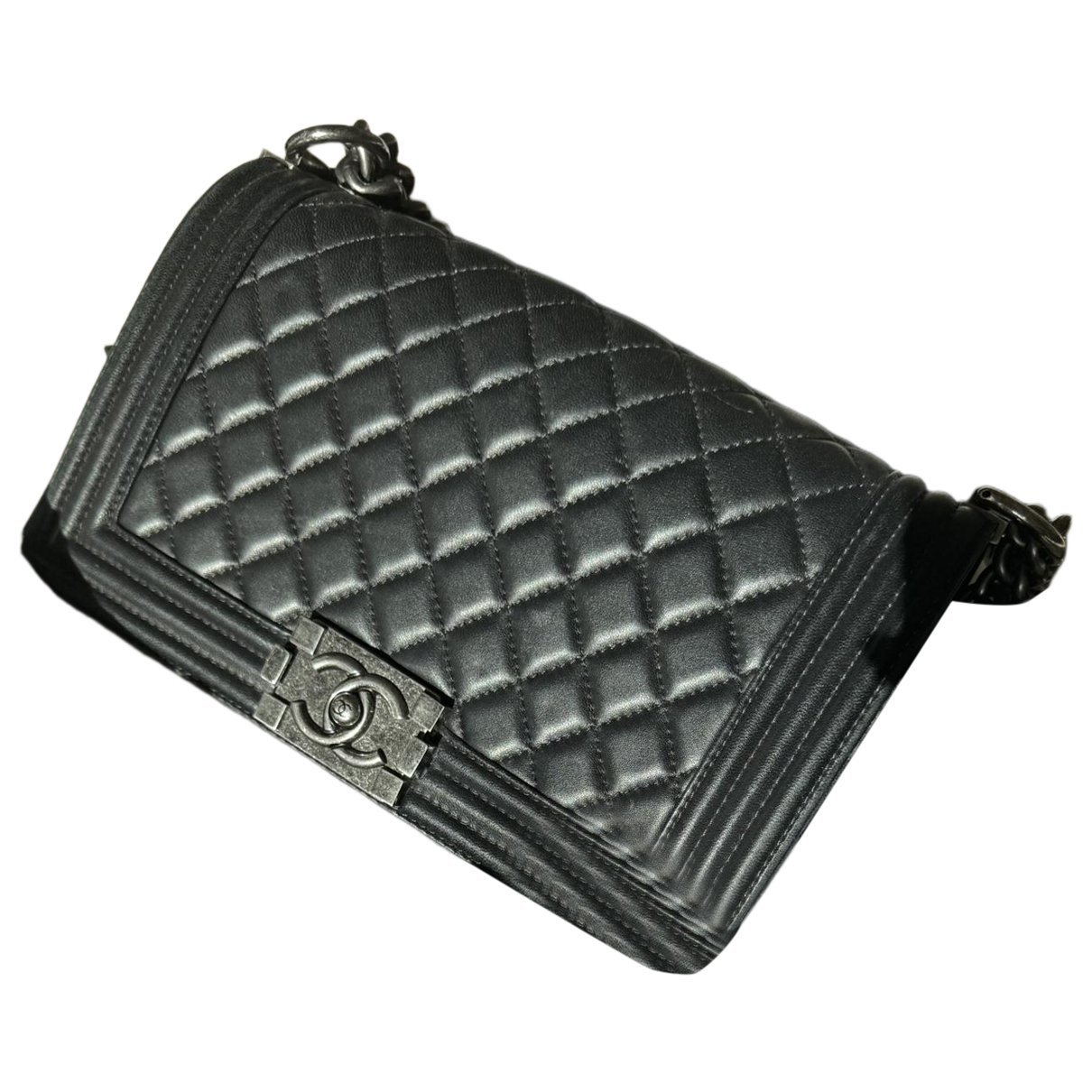 Boy leather crossbody bag