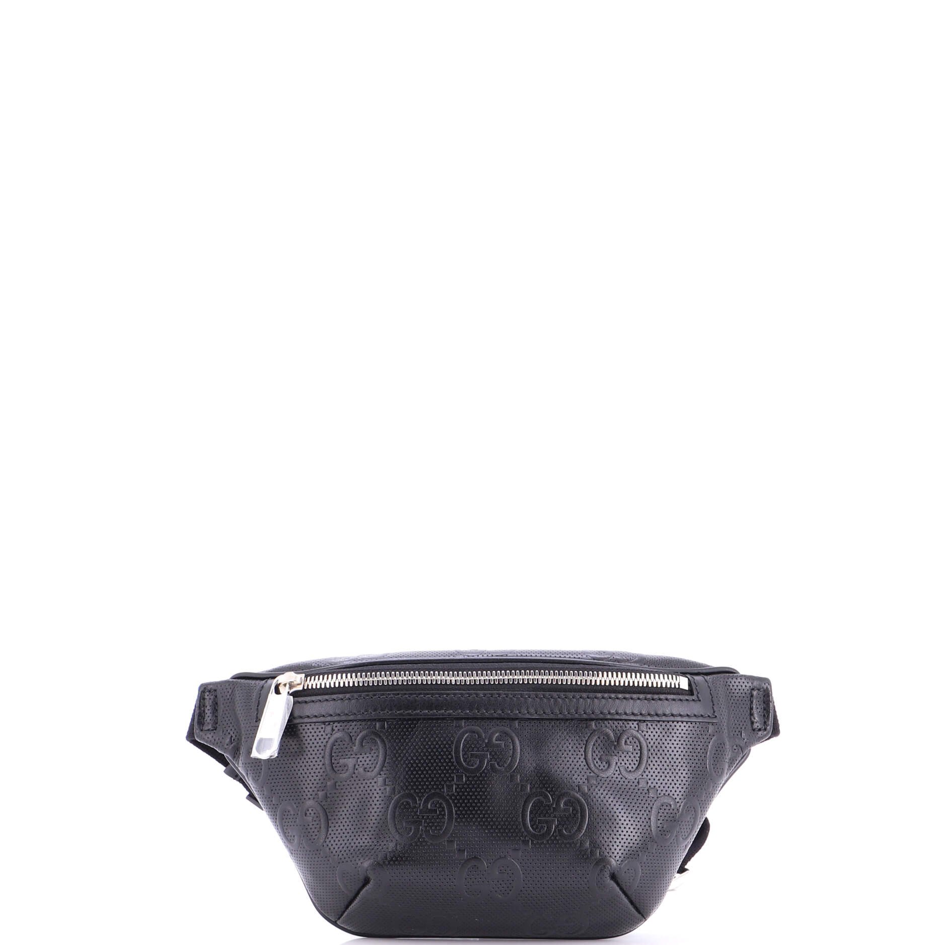 Belt Bag GG Embossed Perforated Leather Small