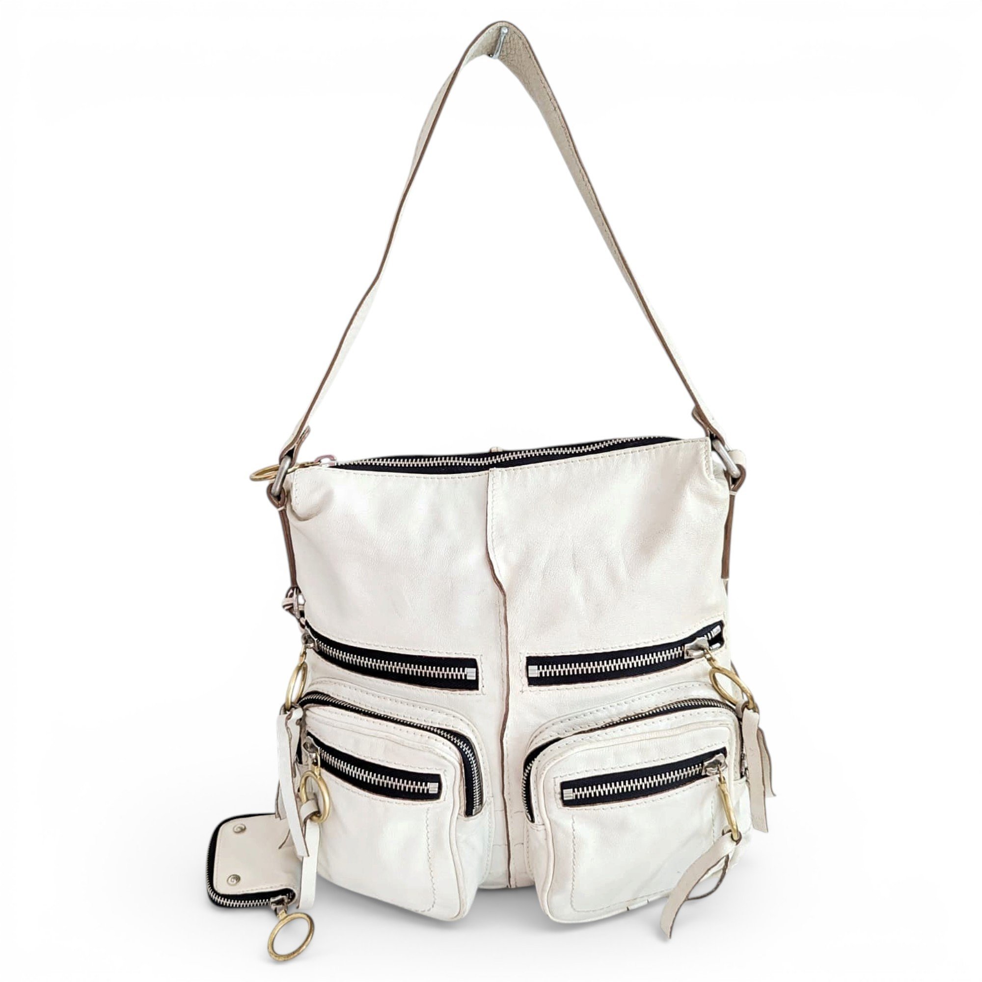 Leather handbag