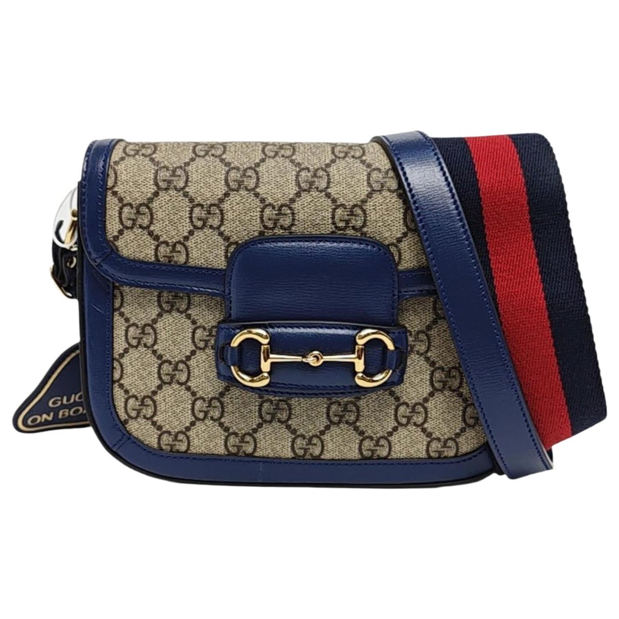 Handle Horsebit 1955 leather crossbody bag