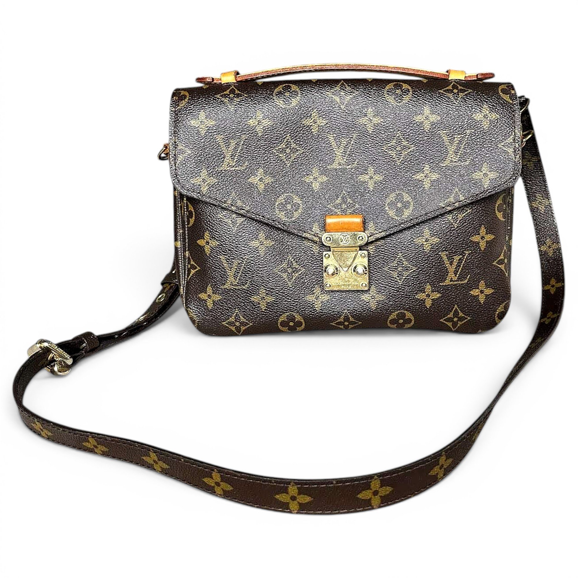 Metis leather handbag