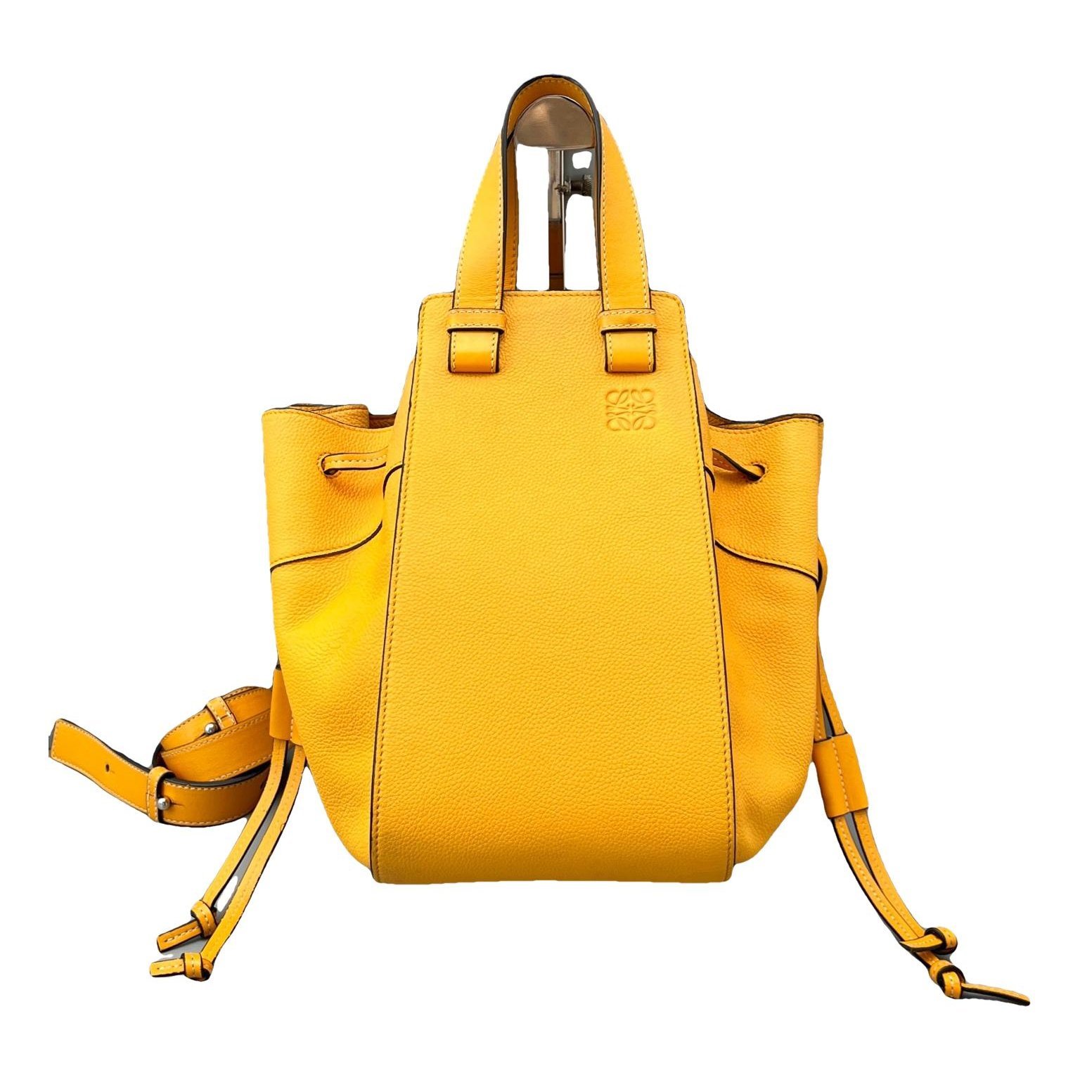 Hammock leather handbag