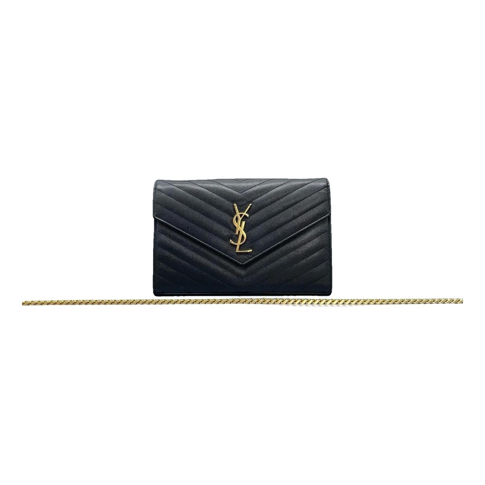 Envelope leather mini bag