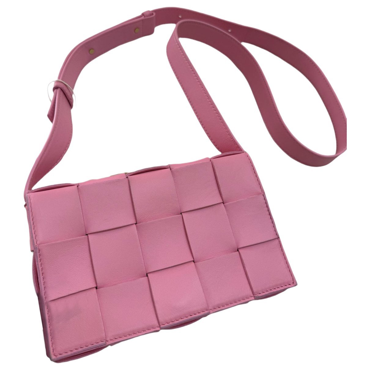 Cassette leather crossbody bag