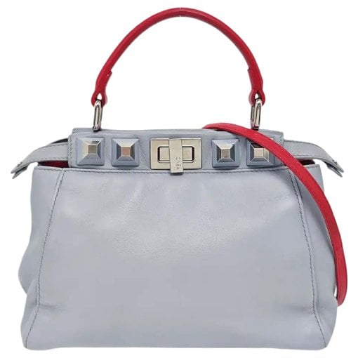 Peekaboo leather handbag