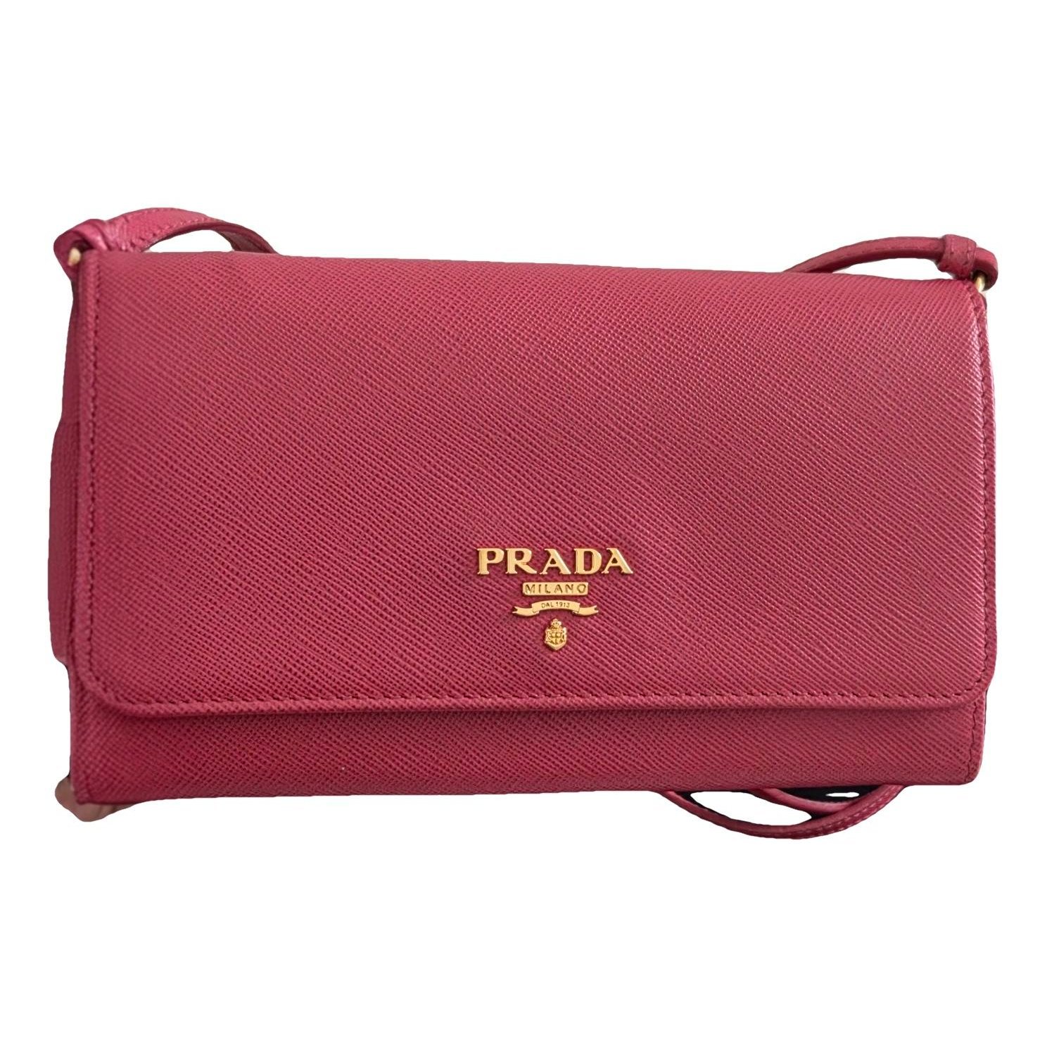 Leather crossbody bag
