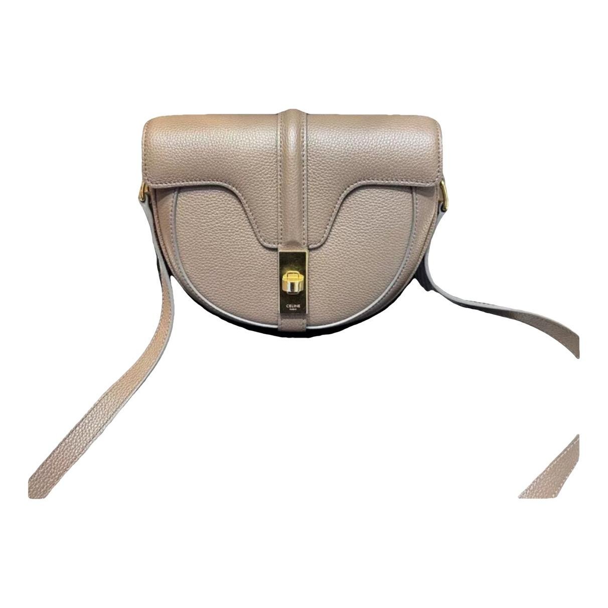 SAC 16 BESACE leather handbag