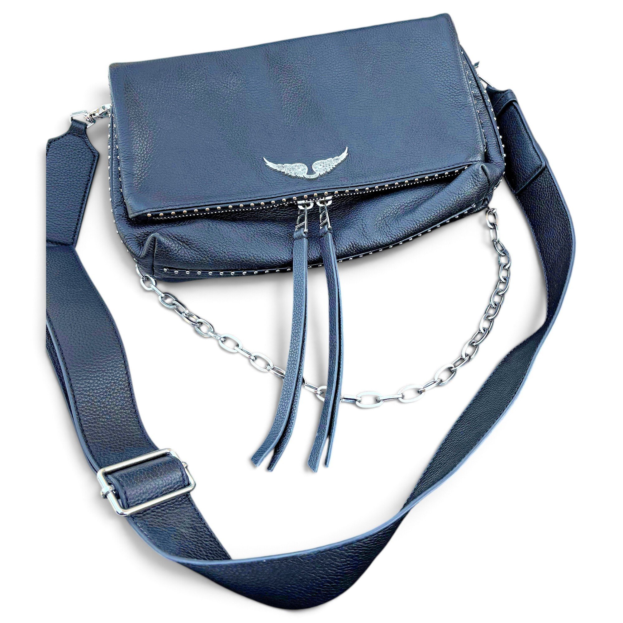 Leather handbag