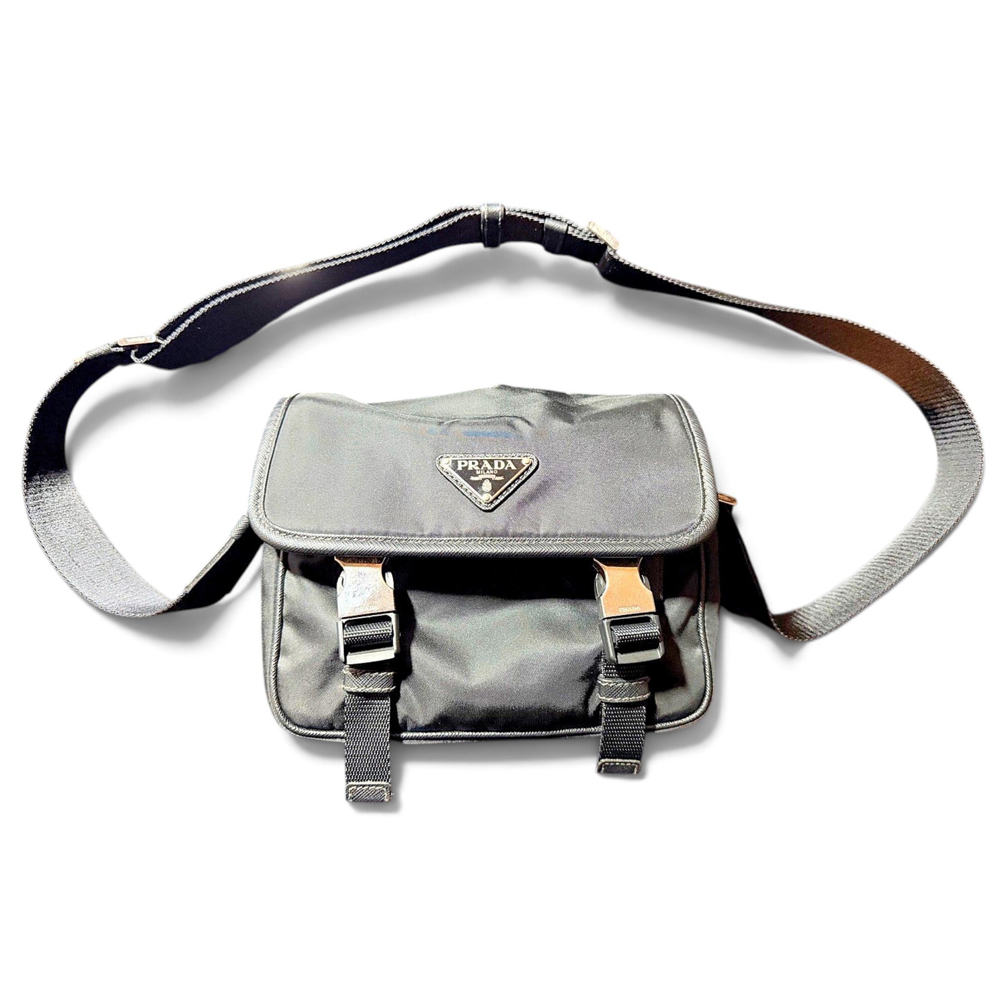 Re-Nylon crossbody bag