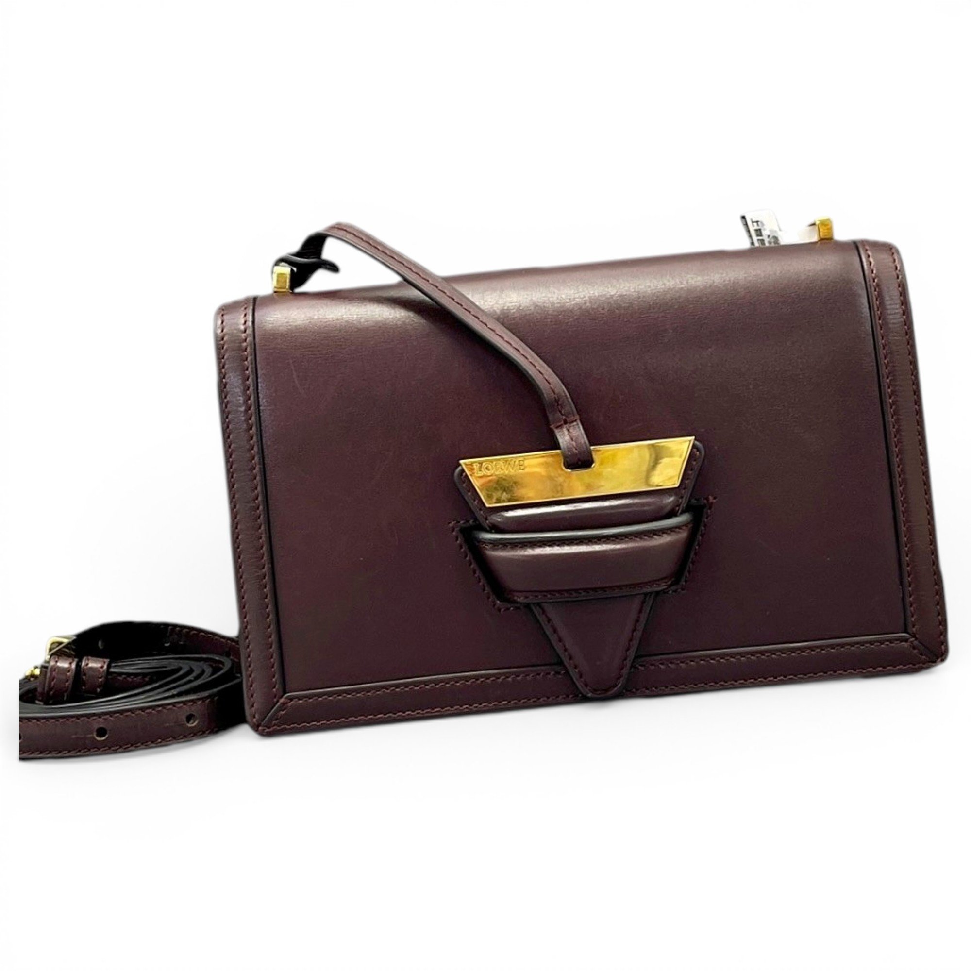 Barcelona leather handbag