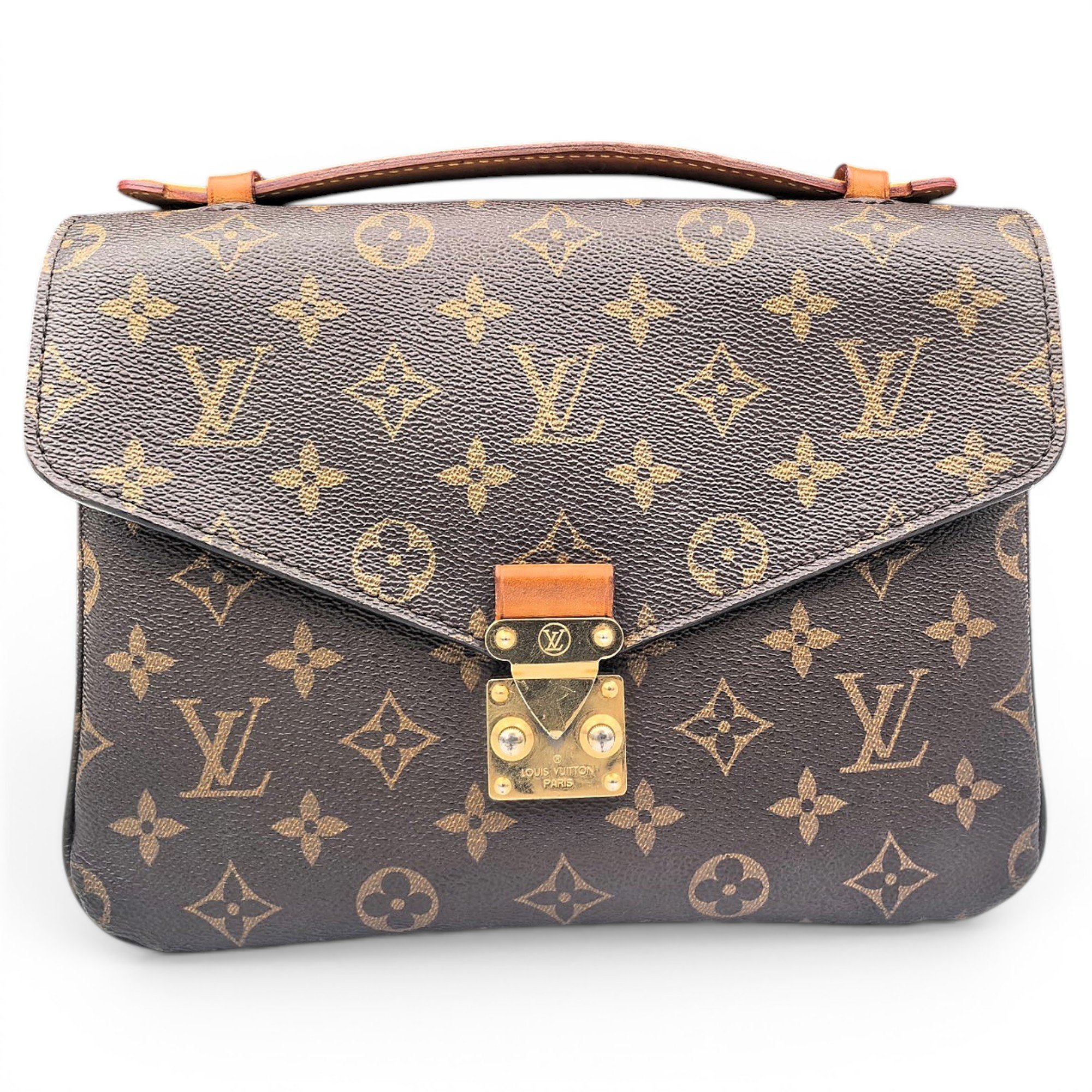 Metis leather handbag