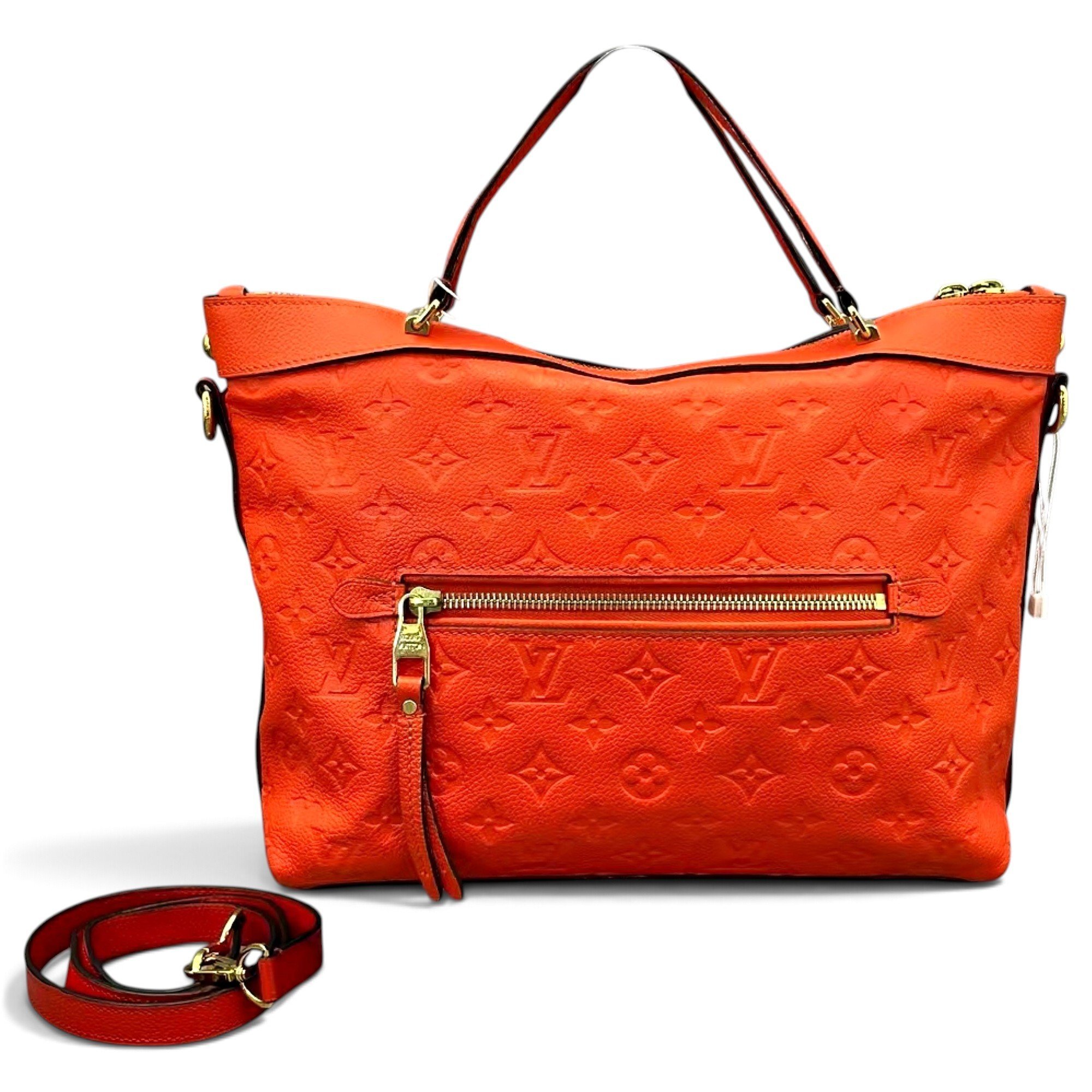 Lumineuse leather handbag