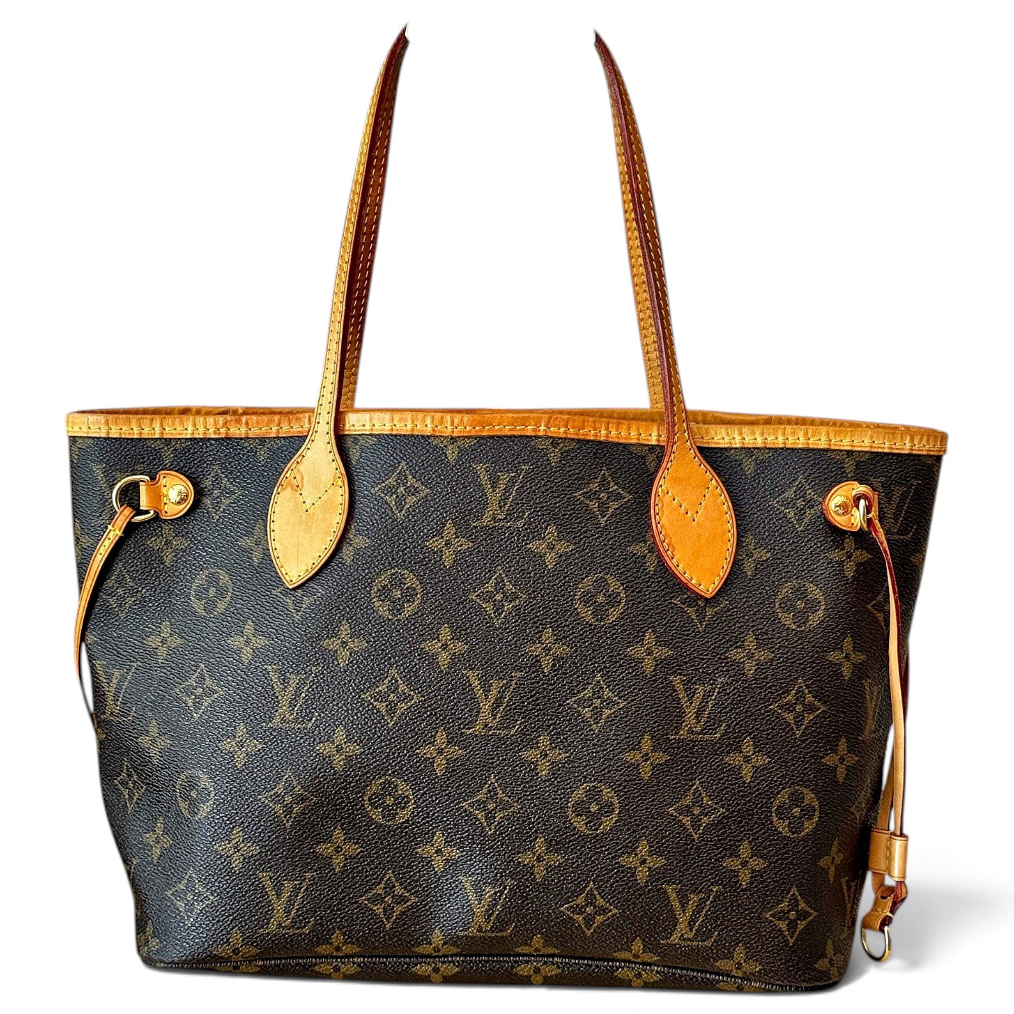 Neverfull leather tote