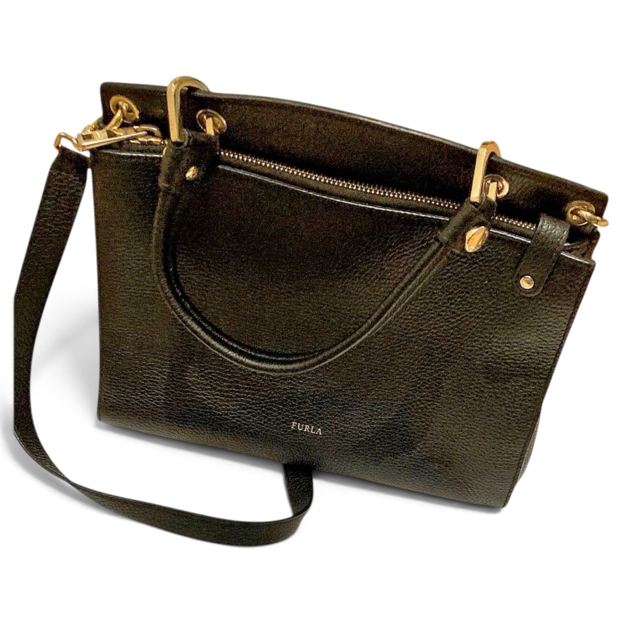 Leather handbag