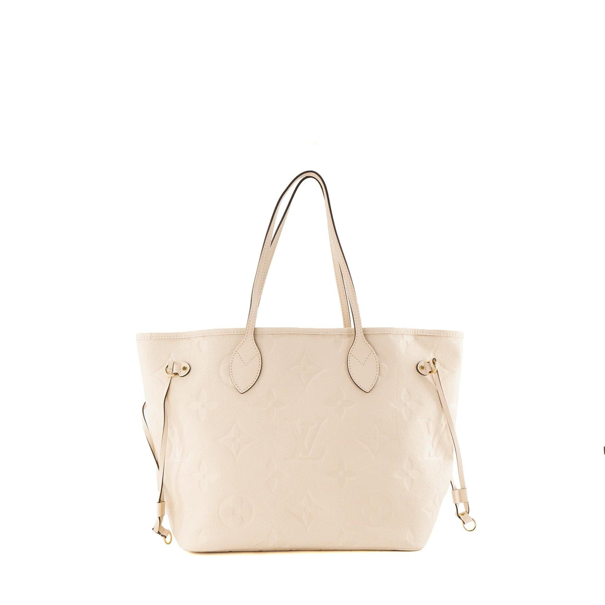 Neverfull leather tote