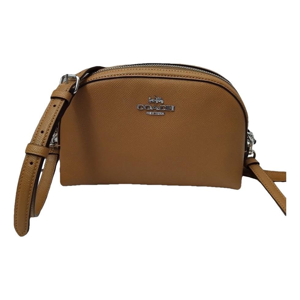 Leather crossbody bag