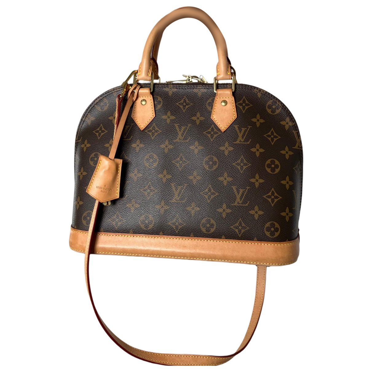 Alma leather handbag