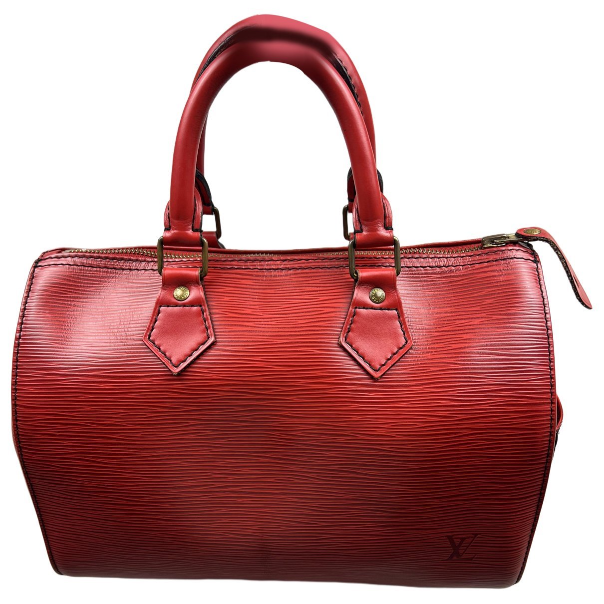 Speedy leather handbag