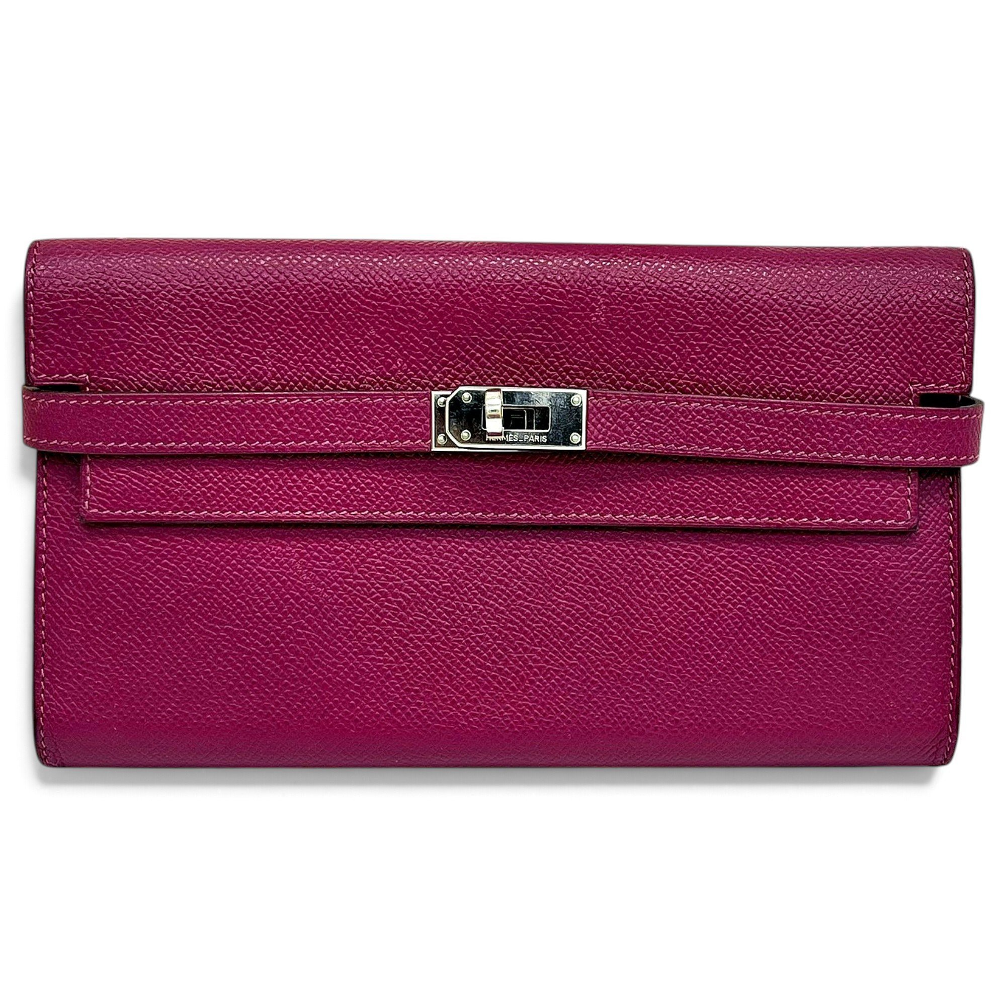 Kelly to go leather clutch bag