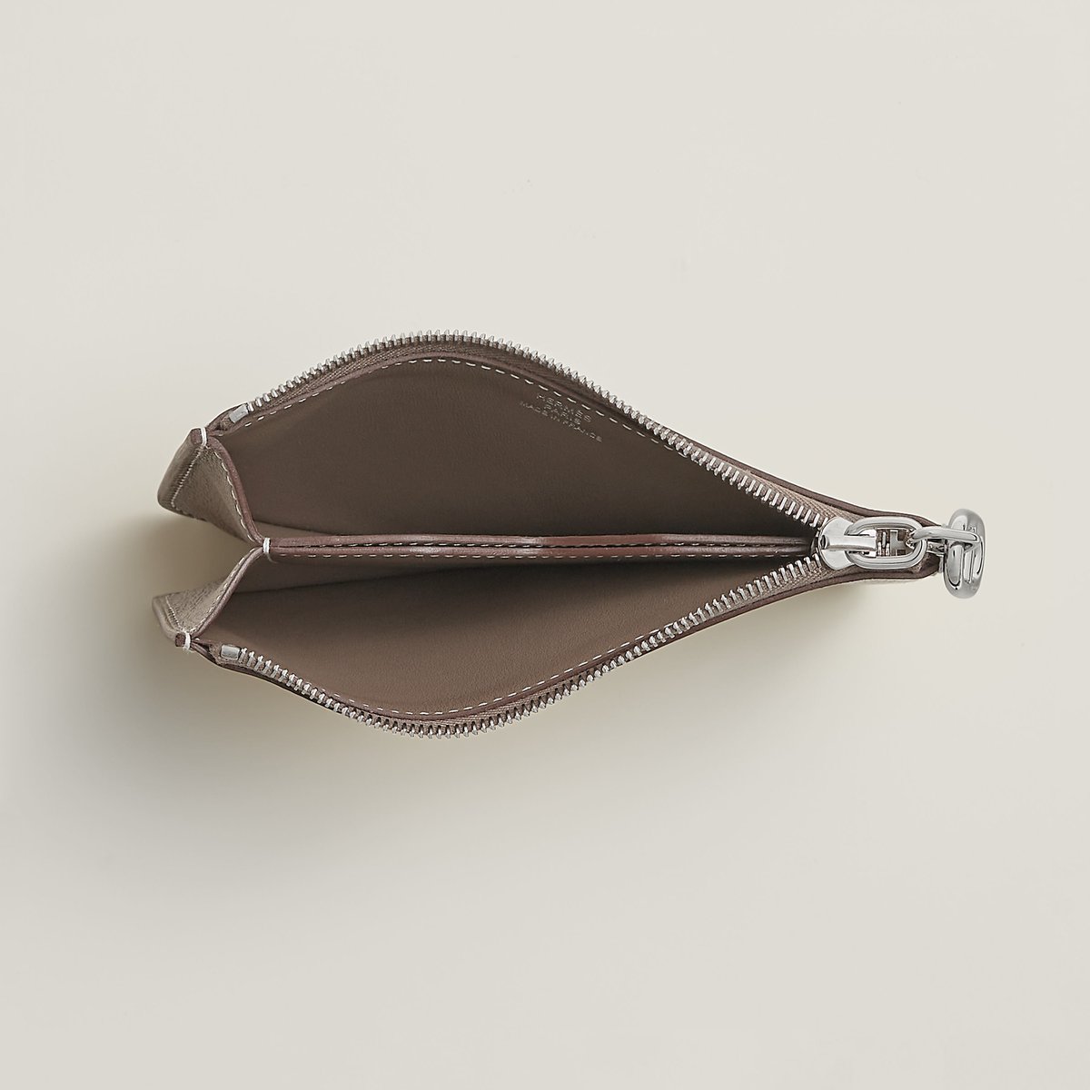 Étoupe Zipengo Chaine D'Ancre Card Holder