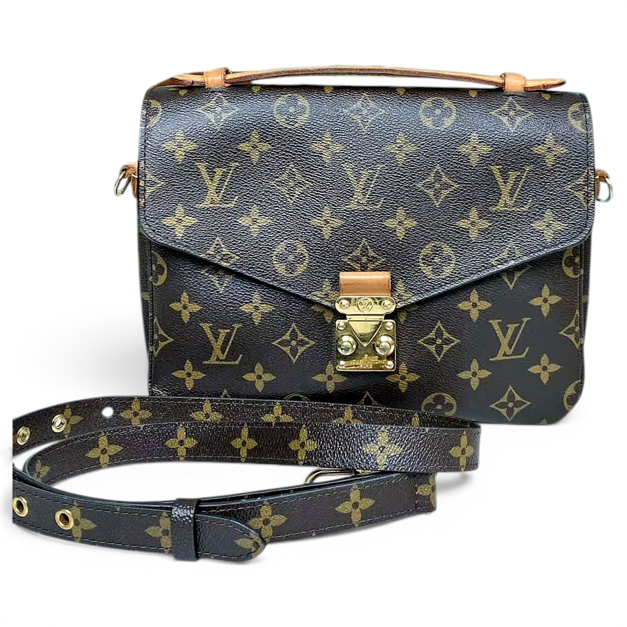 Metis leather handbag