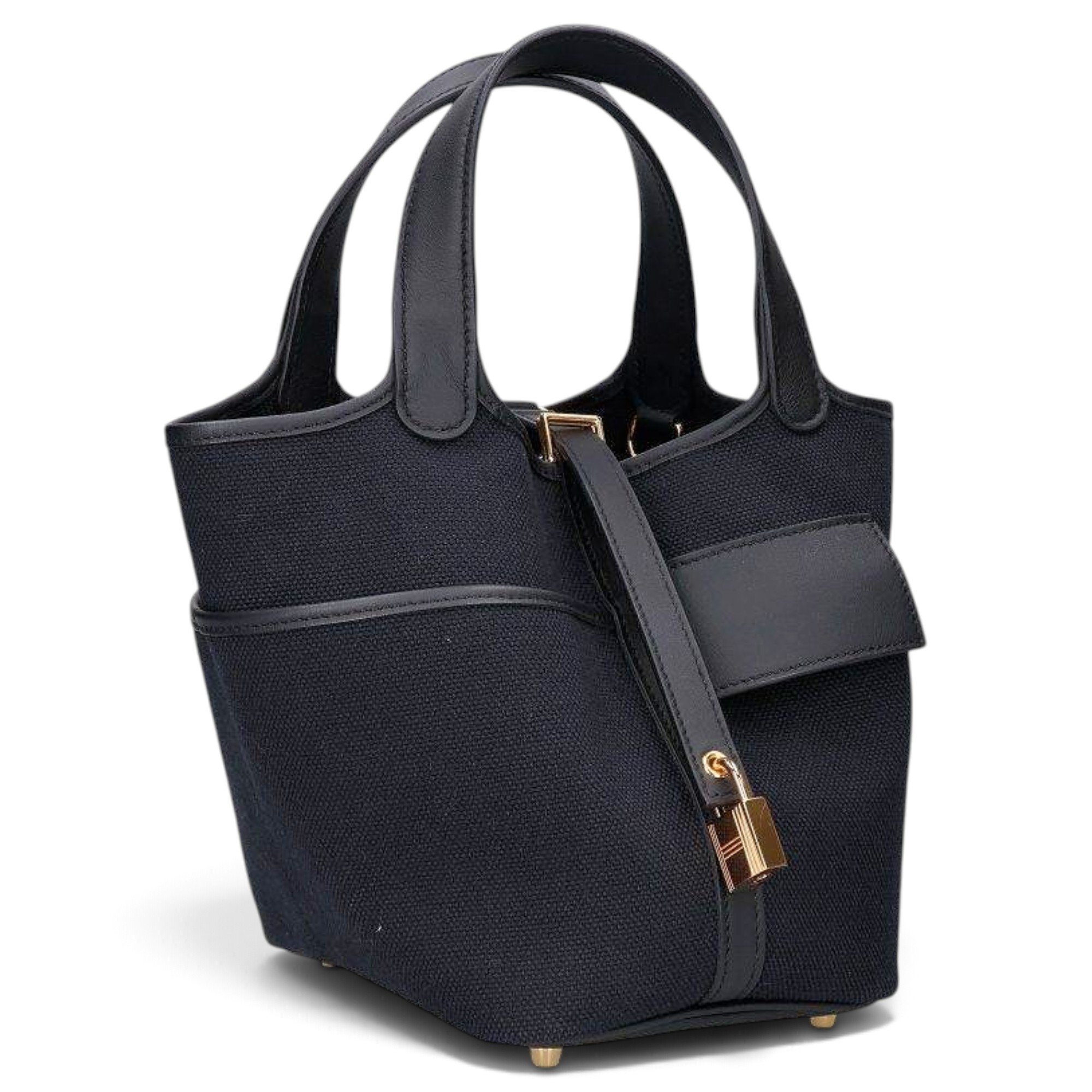 Picotin leather handbag