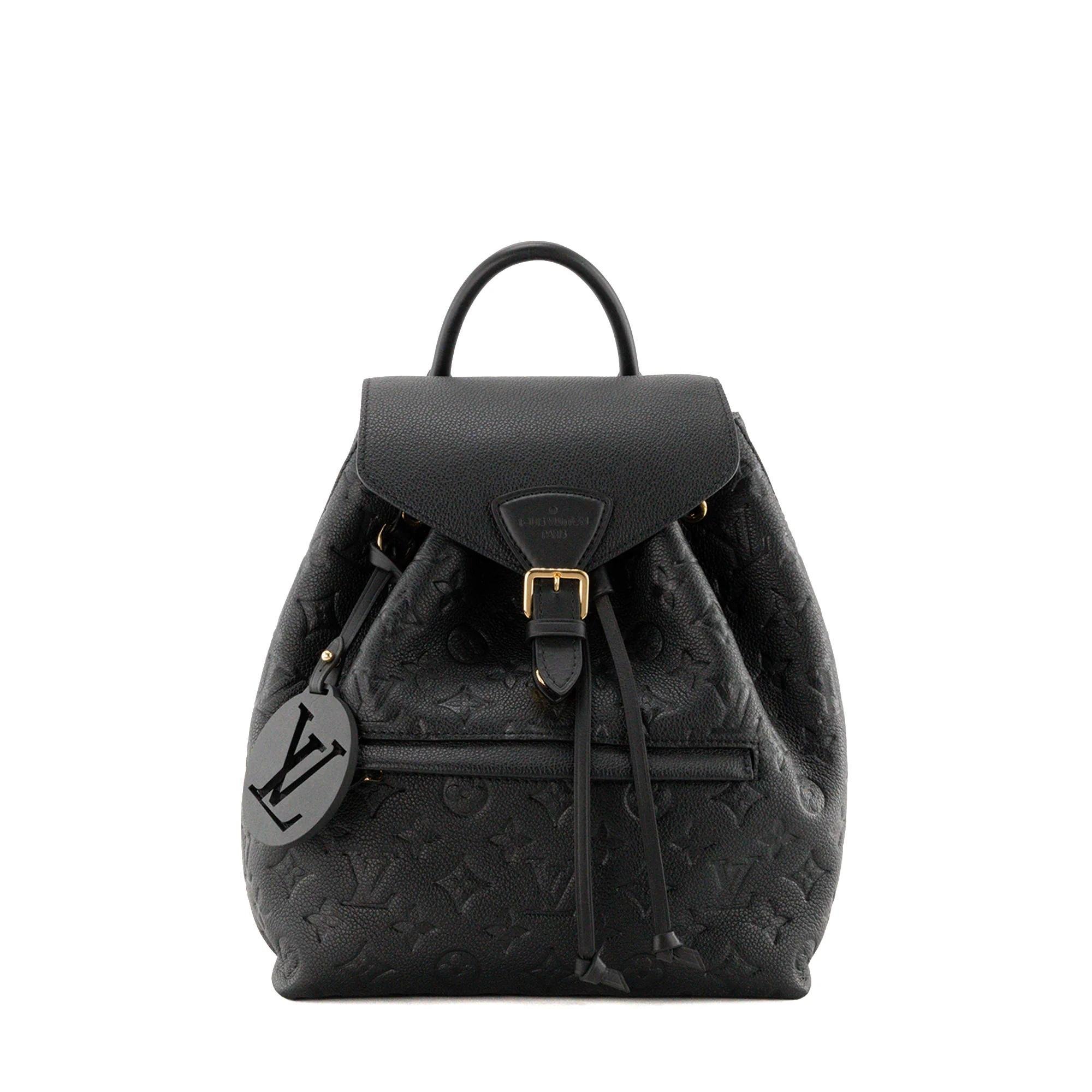 Montsouris leather backpack