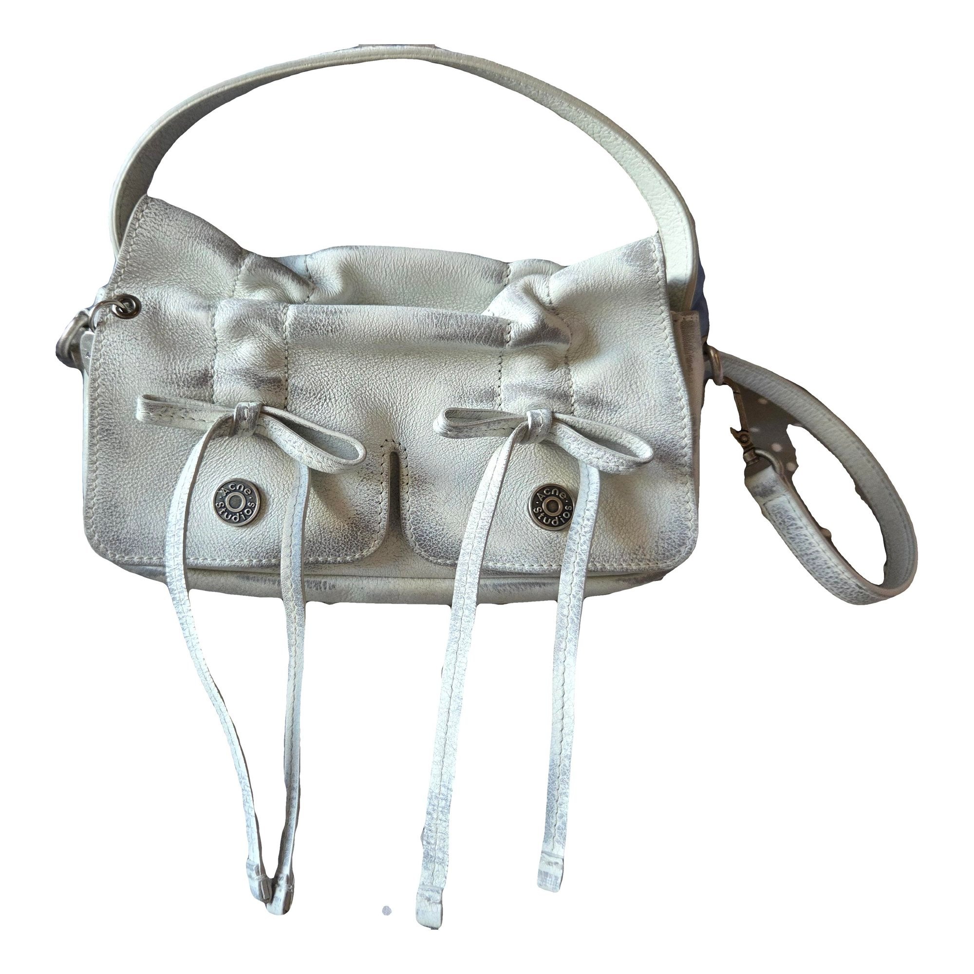 Acne Studios Multipocket leather crossbody bag