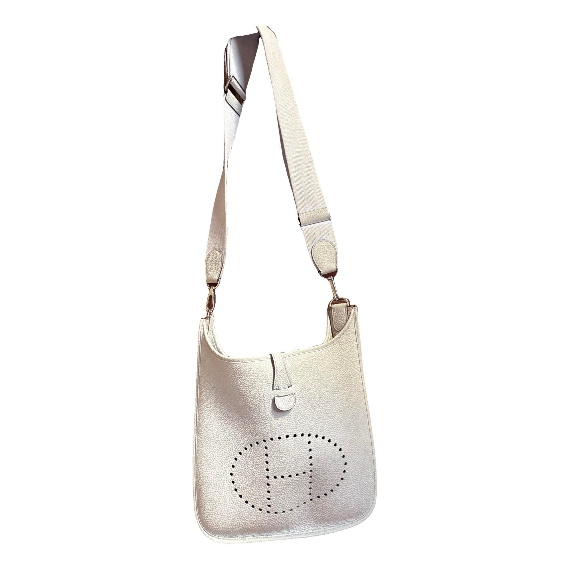 Hermes Evelyne Handbag Ciel 2024