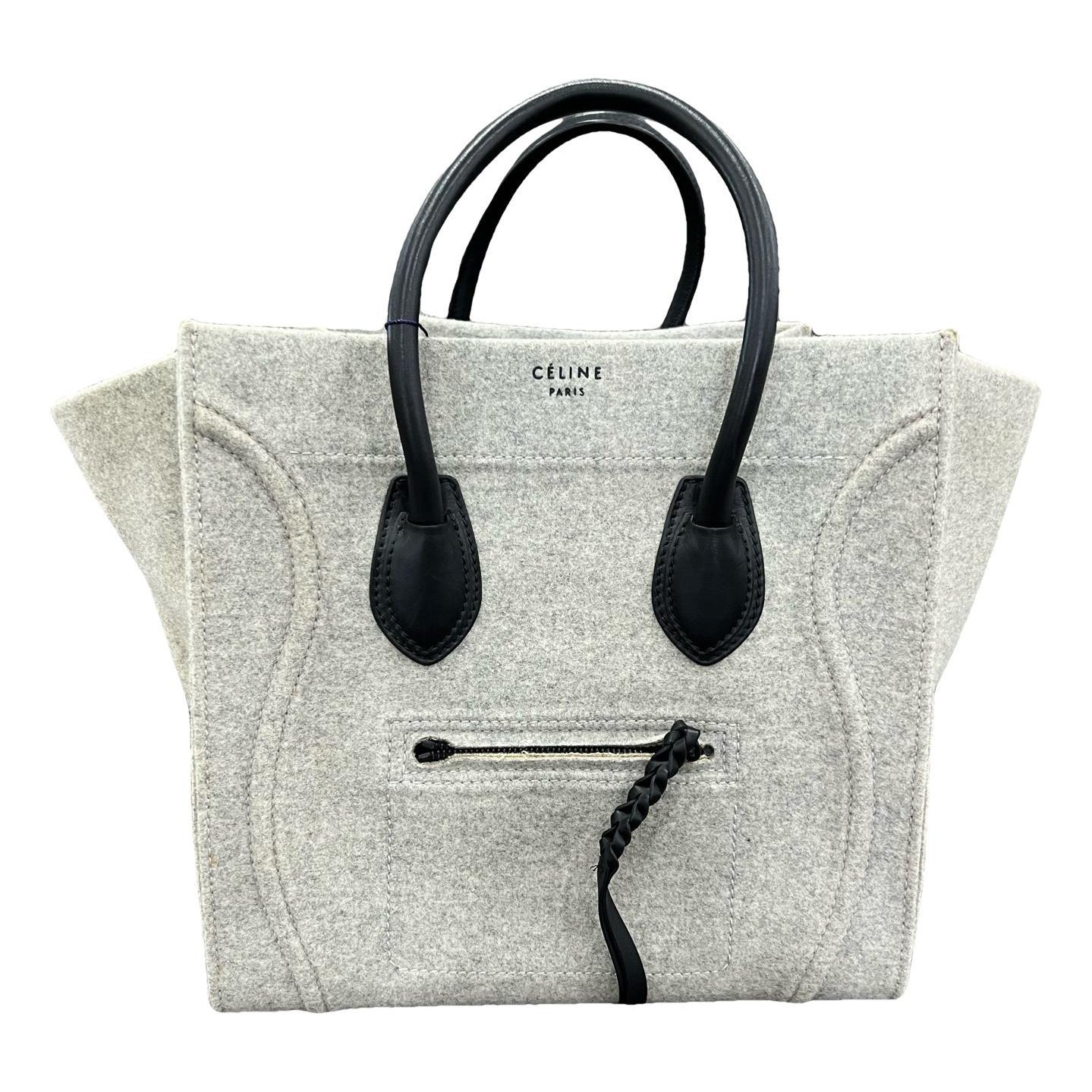 Luggage Phantom wool handbag